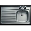 Sinks & Taps - Clearwater Contract Sit-On Square Front 1.0 Sink & Drainer R