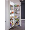 Second Nature Accessories - Classic Tandem Larder Unit with Soft-Stop, 600mm Wide