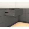 Accessories - Legrabox M Height Inner Drawer Front To Suit 450mm Wide Unit