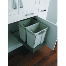 Pull-Out Waste Bin, 2 x 30 Litre
