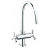 Sterling - Grohe Atrio Twin Cross-Handle Monobloc With Swivel Spout