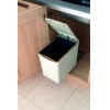 Second Nature Accessories - Pull-Out Waste Bin, 16 Litre, Plastic