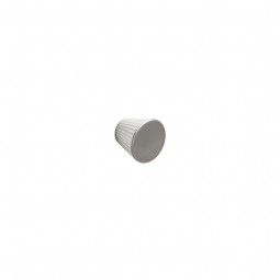 Alchester, Fluted conical knob, 30mm,  Stainless Steel