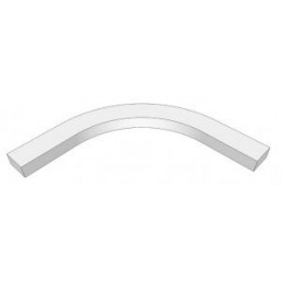 Internal Curved Cornice Section for 600mm Wall Unit