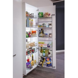 Classic Tandem Larder Unit with Soft-Stop, 600mm Wide