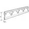 Unit Hanging Rail, 105kg Loading Capacity, 2m Long