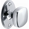 Second Nature Handles - Square Knob With Backplate, 38mm Diameter Knob