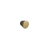 Second Nature Handles - Alchester, Fluted conical knob, 30mm,  Satin Brass