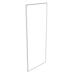 2400 x 650mm Tall End Panel 18mm