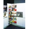 Second Nature Accessories - Arena Style Tandem Larder Unit, 600mm Wide, 1700mm High