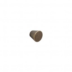 Alchester, Fluted conical knob, 30mm,  Aged Brass