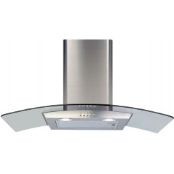 Curved Glass Extractor 80cm
