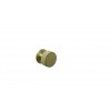Second Nature Handles - Knurled Knob Fixed Backplate 32mm