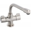 Clearwater - Clearwater Ultra Twin Lever Monobloc Mixer With Swivel Spout