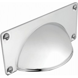 Classic Cup Handle, 32mm, With Backplate