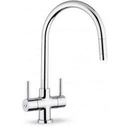Clearwater Emporia Pull Out Monobloc With Swan Swivel Spout