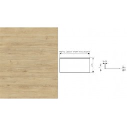 886mm back & base set  for use with Wardrobe Lift Top