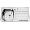 Sinks & Taps - Clearwater Okio Inset 1.0 Bowl & Drainer