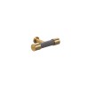 Second Nature Handles - Walton, Knurled T-Pull handle (anti-turn)central hole centre