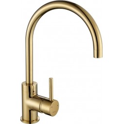 Courbe Curved Spout Tap Gold/Brass