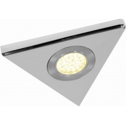 Lumiere LED Slimline Triangle Light, Stainless Steel