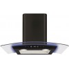 CDA - 70cm Curved Glass Extractor With Edge Lighting
