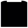 CDA - Curved Toughened Glass Splashback 700 x 750mm