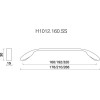 D Handle, 160mm