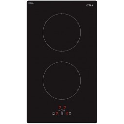 Domino 2 Zone Induction Hob, 300mm Wide, Front Touch Control