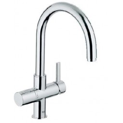 Grohe Blue 2 Mixer & Chilled With Swivel ''C'' Spout