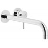 Second Nature Accessories - Live wall mounted single lever tap, Chrome