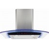 CDA - 60cm Curved Glass Extractor With Edge Lighting