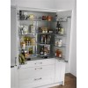 Second Nature Accessories - Classic Tandem Larder Unit, Studio Height, 500mm Wide