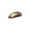 Second Nature Handles - Reeth, cup handle, 96mm, Polished Brass