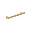 Second Nature Handles - Henley, Fluted bar handle, classic, 160mm, Aged Brass