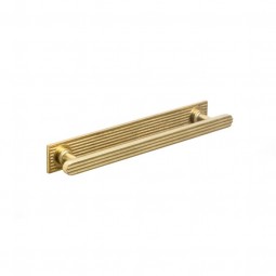 Henley, Fluted Bar handle, Classic, with backplate, 160mm