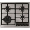 CDA - 4 Burner Gas Hob, Cast Iron Pan Supports, Wok Burner