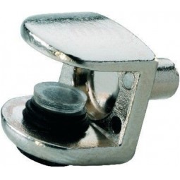 Glass Shelf Support, Single Piece, 5mm, Die-Cast Per 100