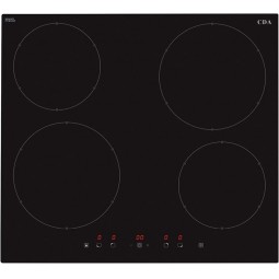 4 Zone Induction Hob, 60cm, Front Control