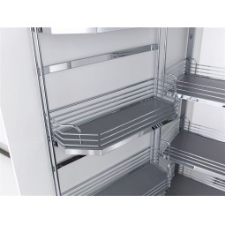 Arena Classic Tandem Larder Unit, 500mm Wide, 1700mm High