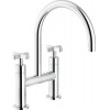 Second Nature Accessories - Lira bridge tap, Chrome