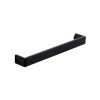 Second Nature Handles - Alchester, Fluted D handle, 160mm, Matt Black