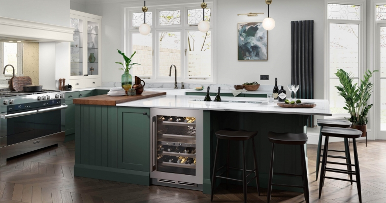 Clifden - Kitchen Stori Heritage Green - Kitchen Stori